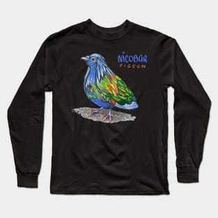 The Nicobar Pigeon Long Sleeve T-Shirt